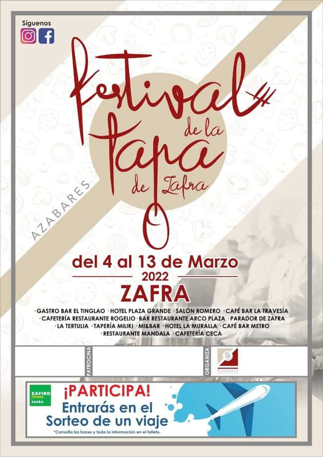 cartel del festival de la tapa 2022